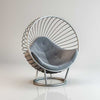 Bubble Ball Chair Indoor/outdoor dark grey cushion by Ben Rousseau