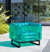 Yomi EKO Armchair Crystal Green