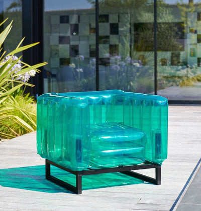 Yomi EKO Armchair Crystal Green