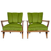 PAIR of SK40 Armchairs by Etienne-Henri Martin for Steiner, 1950s (Set of 2)