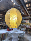 Beige Vintage String Pendant Lamp