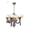 Mid Century Authentic Mazzega Murano Chandelier