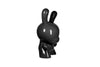 ART GIANT BLACK 4-FOOT DUNNY ART SCULPTURE BY KIDROBOT