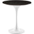 Tulip 20" Side Table White/Walnut