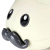 LEATHER HAPPY LABBIT STOOL BY FRANK KOZIK - VIRGIN WHITE EDITION