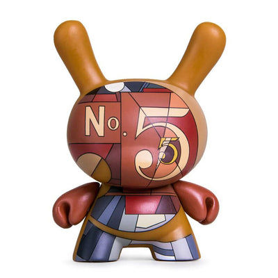 THE MET 3-INCH SHOWPIECE DUNNY - DEMUTH I SAW THE FIGURE 5 IN GOLD - LIMITED EDITION OF 1500