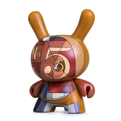 THE MET 3-INCH SHOWPIECE DUNNY - DEMUTH I SAW THE FIGURE 5 IN GOLD - LIMITED EDITION OF 1500