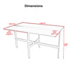 Tokyo Rectangle Folding Dining Table