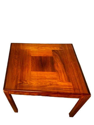 Mid Century Vejle Stole Mobelfabrik Danish Rosewood Side Table 1960s