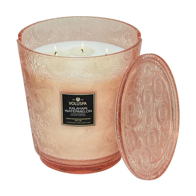 Voluspa Kalahari Watermelon 5 Wick Hearth Candle