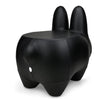 KIDROBOT ART GIANT LEATHER SMORKIN' LABBIT STOOL BY FRANK KOZIK - BLACK EDITION