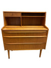 Vintage Teak Secretary Desk