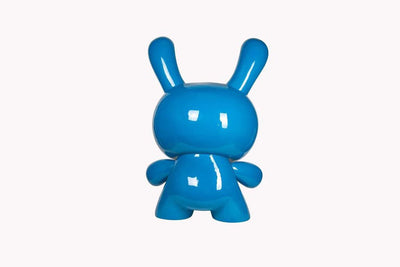 ART GIANT BLUE 4-FOOT DUNNY ART SCULPTURE BY KIDROBOT