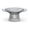 Warren Platner for Knoll Polished Steel and 36" Round Glass