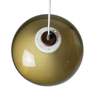 Mid Century Smoke Acrylic Ceiling Light by Gino Arteluce ca. 60's70's