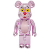 : BEARBRICK 1000% PINK PANTHER CHROME VER