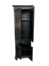 Vintage Tall Black Cabinet