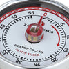 "Retro" Kitchen Timer, Cool Gray , 2.75" X 1.25"