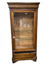 Vintage Curio Cabinet with Light