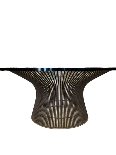 Knoll Warren Platner BRONZE Finish 42" Coffee Table