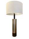 Laurel Lamp Company Mid Century Stainless Steel Lamp