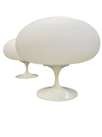 PAIR Laurel Mid Century Modern Mushroom Lamps (the pair)