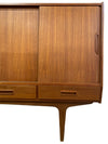 Danish Modern Mid century Modern Teak Credenza - Bar