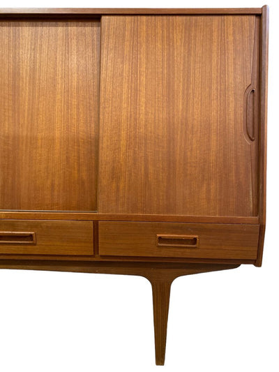 Danish Modern Mid century Modern Teak Credenza - Bar