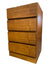 Pair of Arne Wahl Iverson Danish Modern (Denmark) 5 Drawer Cabinets (Set of 2)