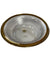 Italian Gold and Blown Glass Display Bowl