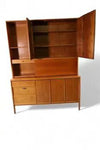 Mid Century Drexel Parallet Hutch by Barney Flagg