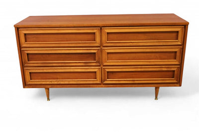 Mid Century Walnut Dresser by DIXIE Furniture