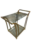 Post Modern Brass Bar Cart