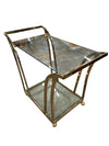 Post Modern Brass Bar Cart