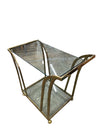 Post Modern Brass Bar Cart