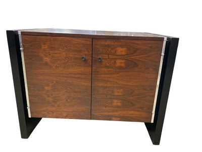 Pair of Mid Century Robert Baron Rosewood Night Stands (Set of 2)