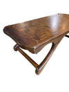 Don Shoemaker Mid Century Sculpted Coffee Table in SOLID Rosewood 1960's