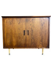 Jack Cartright for Founders Walnut Compact Sideboard