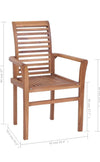 Teak Patio Dining Chairs