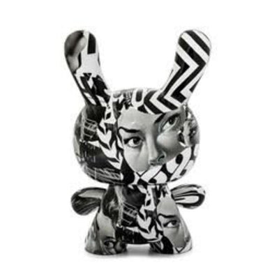 20th Anniversary Monochromic Dunny 8" Art Figure by Tristan Eaton (Limited Edition of 1000)