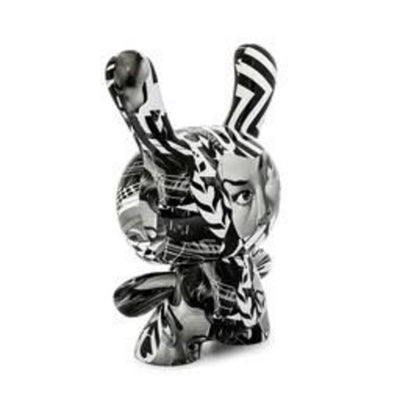 20th Anniversary Monochromic Dunny 8" Art Figure by Tristan Eaton (Limited Edition of 1000)