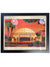 Numbered Limited Edition Los Angeles Cinerama Dome Print by Goerge Townley - Black Frame