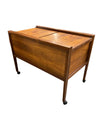 Danish Modern Mid Century Rosewood Bar