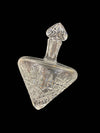 Vintage Irish Cristal Tilted Decanter w/ stopper