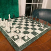 Marble Green Chess Set