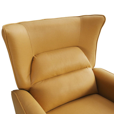 Modern Wingback Recliner w/Power Swivel and Rocker