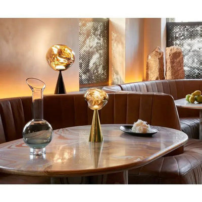 Melt Portable Gold Led Un by Tom Dixon