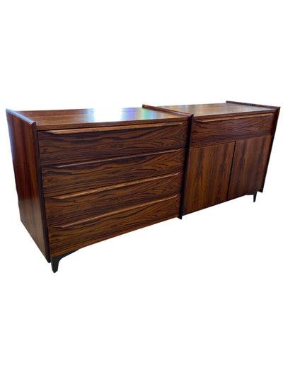 Mid Century Danish Modern Rosewood Credenza