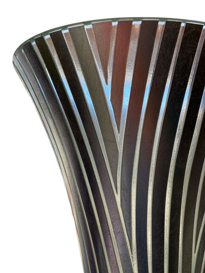 Monumental Art Glass Vase by Victor Franyo