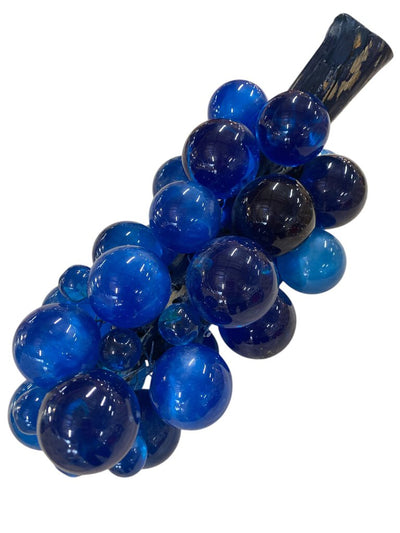 ntury Lucite Grapes in Cobalt Blue and Turquoise